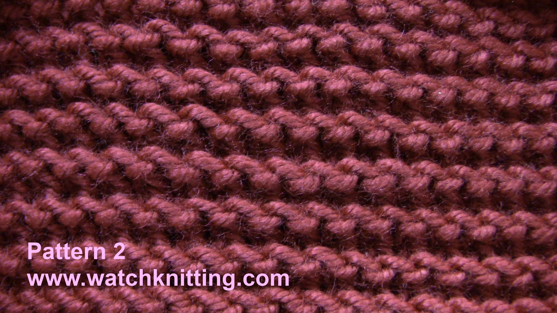 Stitch 2 – Garter Stitch