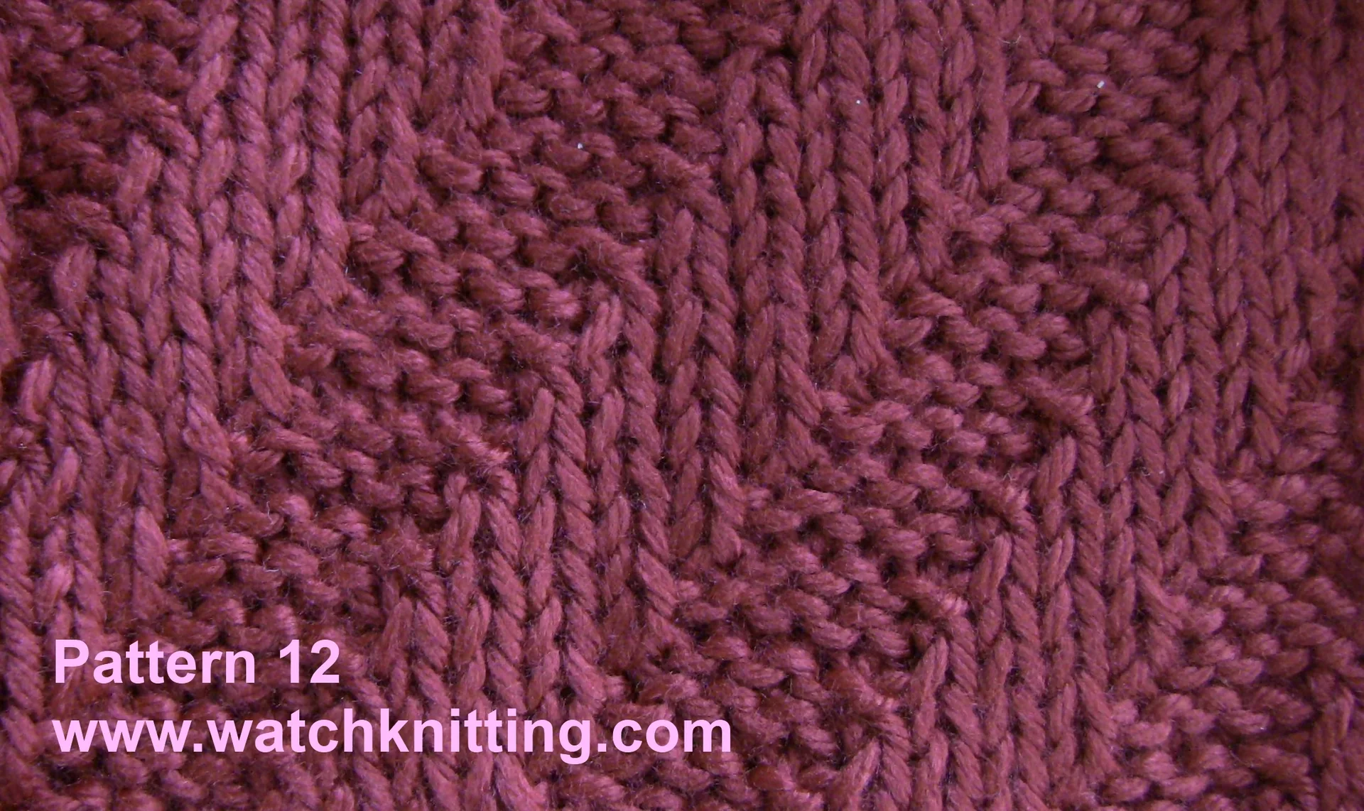 Stitch 12 – Tilt stripe stitch